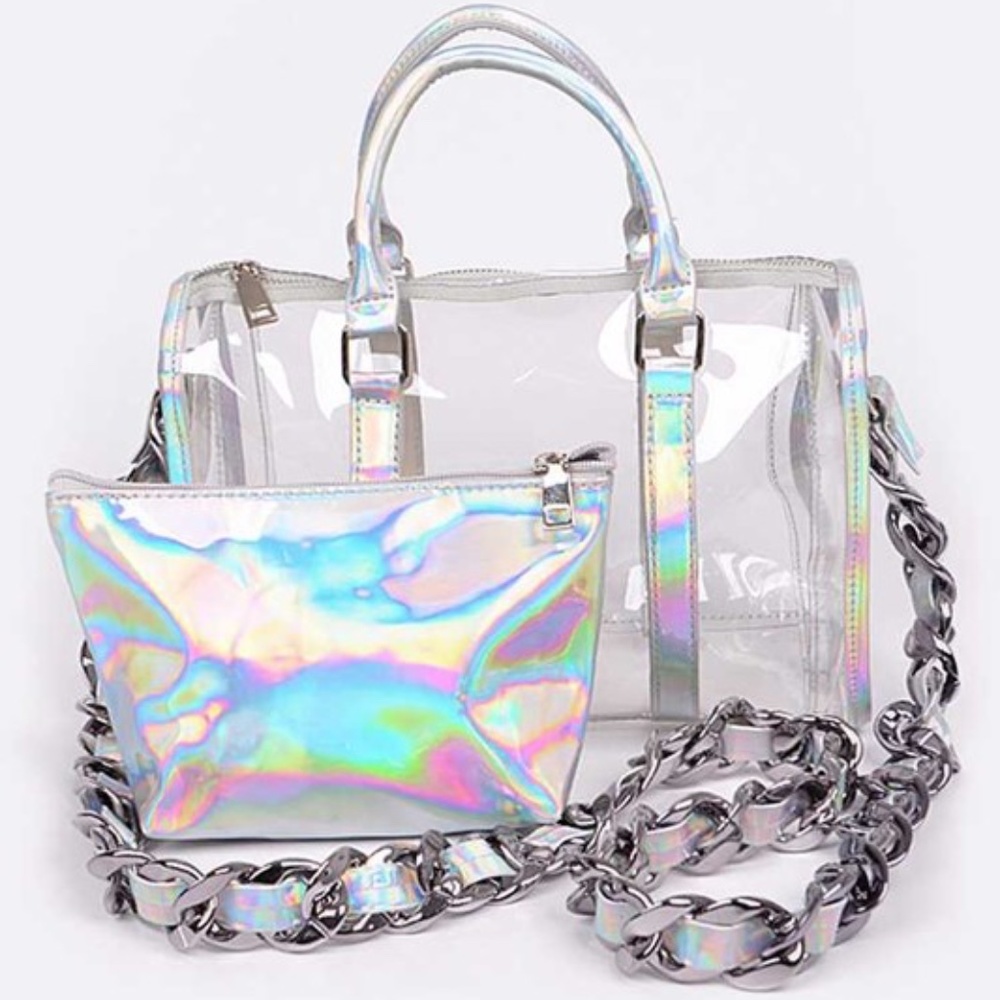 *Just in* Clear SuperNova Shoulder Bag